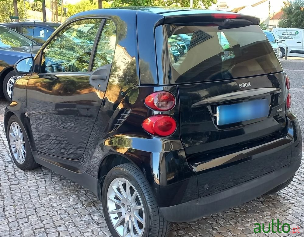 2009' Smart Fortwo 1.0 Mhd Pure 61 photo #3
