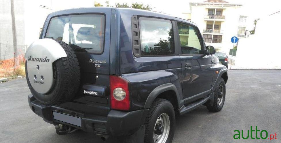 1999' SsangYong Korando photo #1