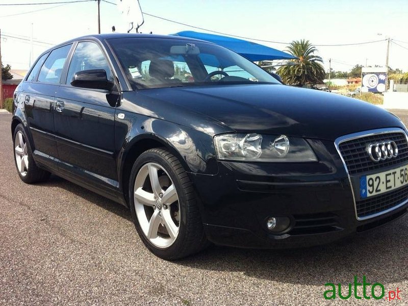 2007' Audi A3 TDI 170cv Sportbac photo #3