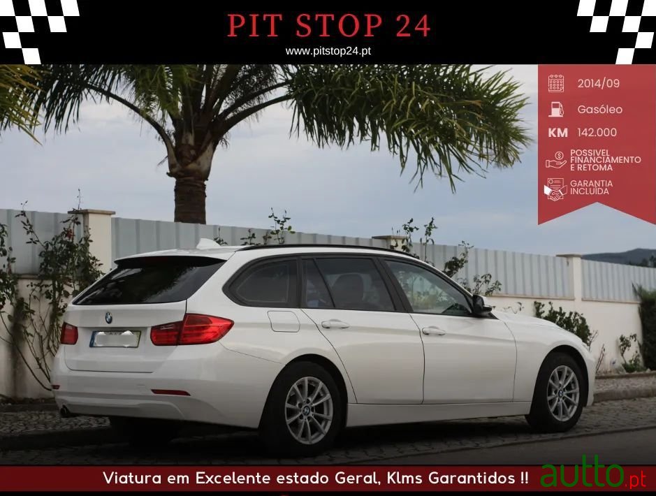2014' BMW Série 3 D Touring Line Sport photo #4