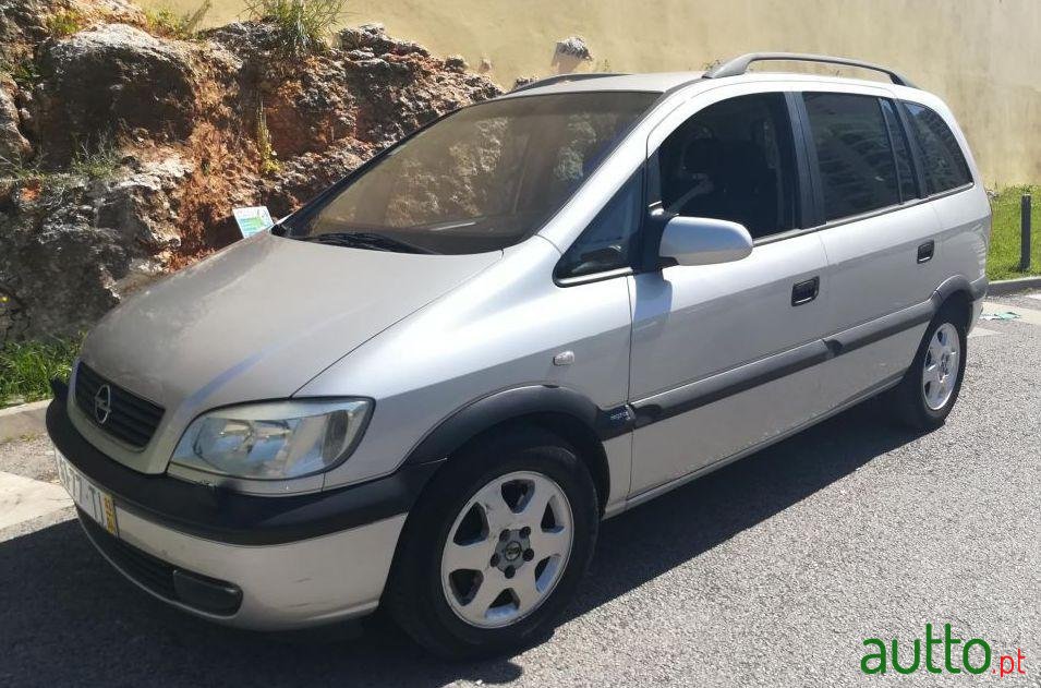 2002' Opel Zafira 1.6 Elegance 110000Kms photo #3