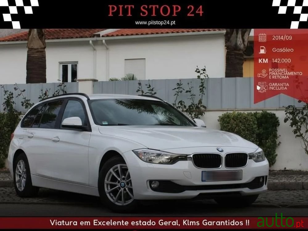 2014' BMW Série 3 D Touring Line Sport photo #2