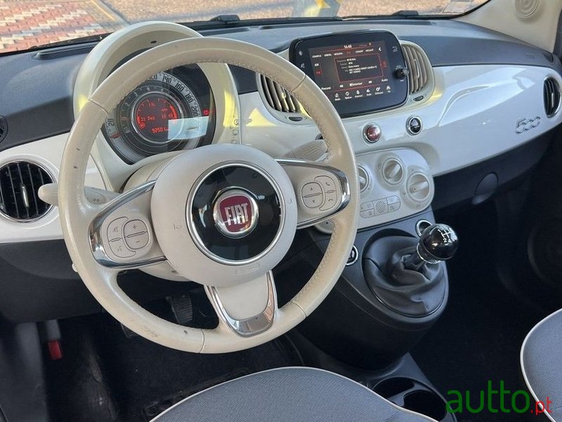 2019' Fiat 500 1.2 Lounge S&S photo #2