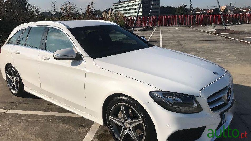 2014' Mercedes-Benz C-220 Blue Tec Amg photo #3