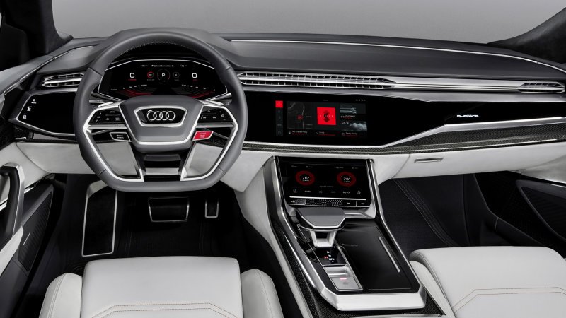 Audi features Google Android infotainment system in Q8 Sport concept