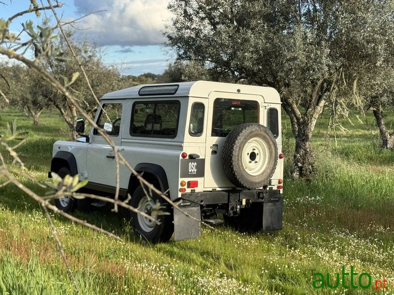 1998' Land Rover Defender 90 2.5 Tdi Metal Top photo #4