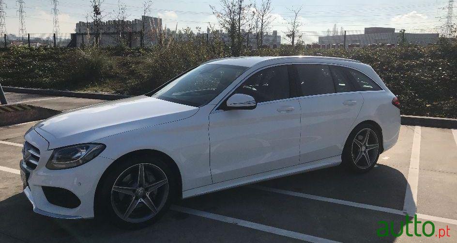 2014' Mercedes-Benz C-220 Blue Tec Amg photo #2