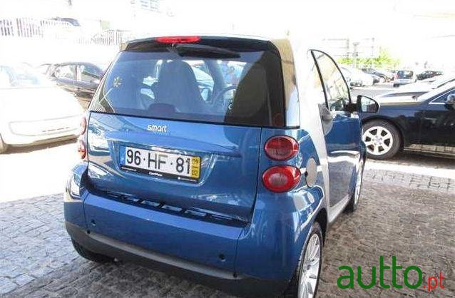 2009' Smart Fortwo 1.0 T Pulse 84 photo #2