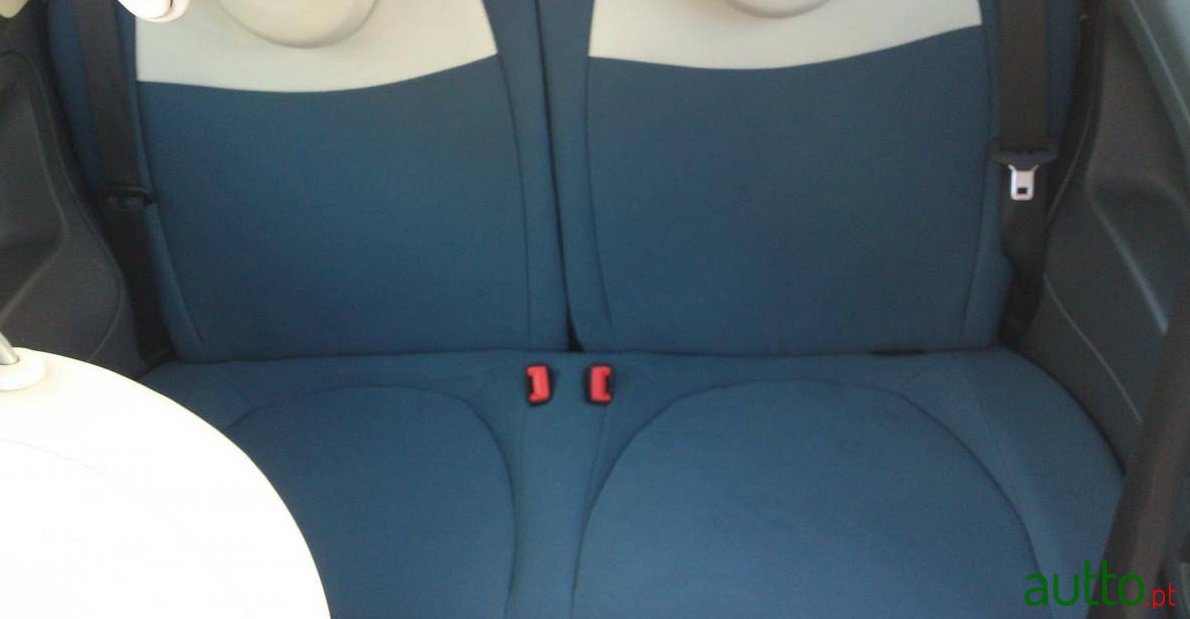 2008' Fiat 500e Tecto de Abrir photo #3