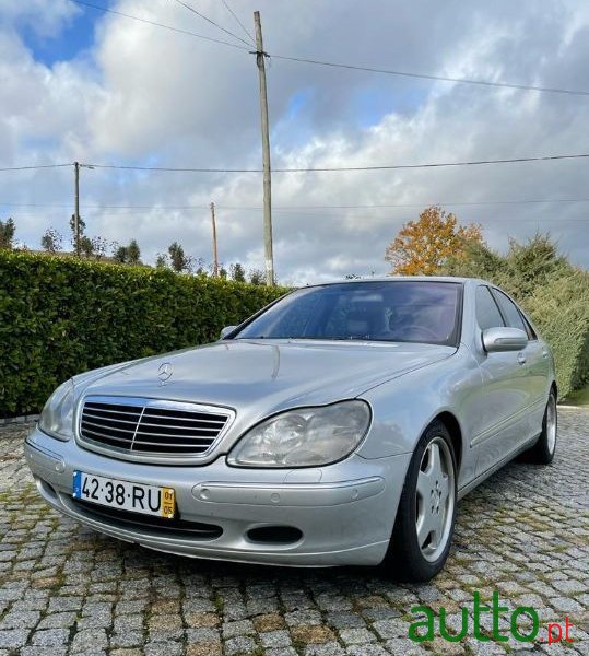 2001' Mercedes-Benz S-55 photo #1