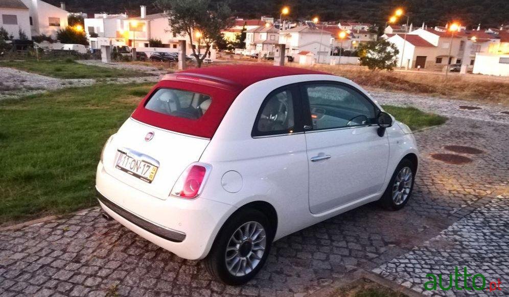 2014' Fiat 500C Descapotável photo #4