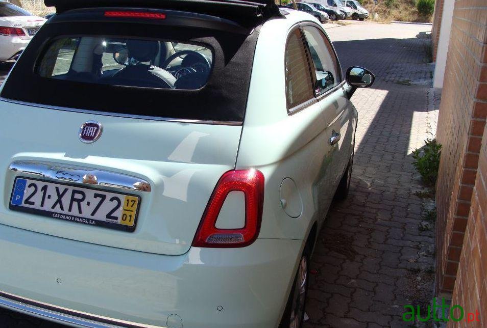 2017' Fiat 500C 1.2 Mirror photo #2