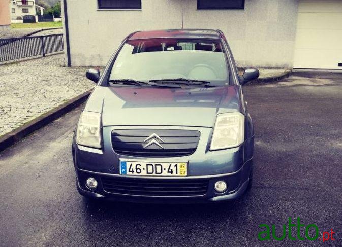 2007' Citroen C2 Vtr photo #4