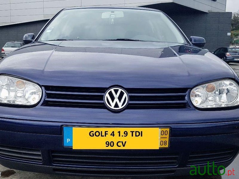 2000' Volkswagen Golf 1.9 Tdi Confortline Ac photo #2