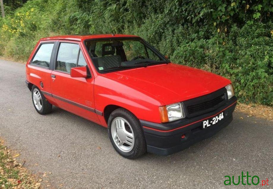 1988' Opel Corsa 1.3 Gt photo #2