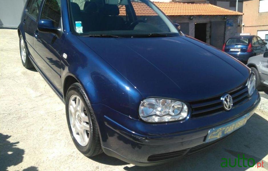 2001' Volkswagen Golf 1.4 16V "25Anos" photo #2