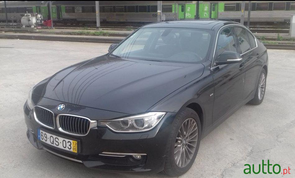 2012' BMW 318 D Line Luxury photo #2