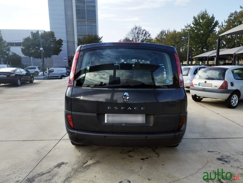 2005' Renault Espace 2.2 Dci Initiale 6L photo #5