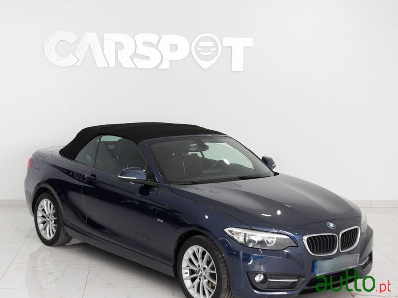 2016' BMW Série 2 D Cabrio Line Sport photo #6