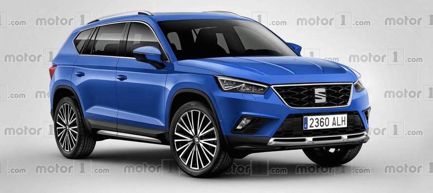 SEAT Flagship SUV Rendered, Should Debut Before The Year's End