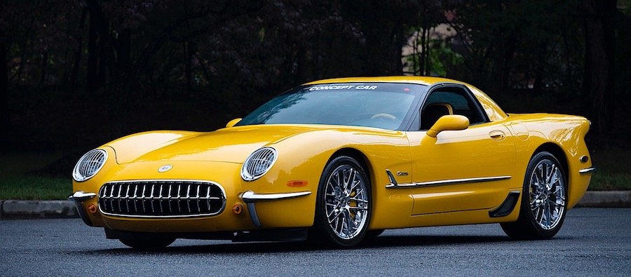 Retro-Inspired Commemorative Corvette Up For Auction, No Reserve