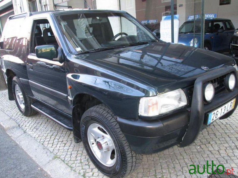 1998' Opel Frontera 2.5 Td Sport Ac photo #1