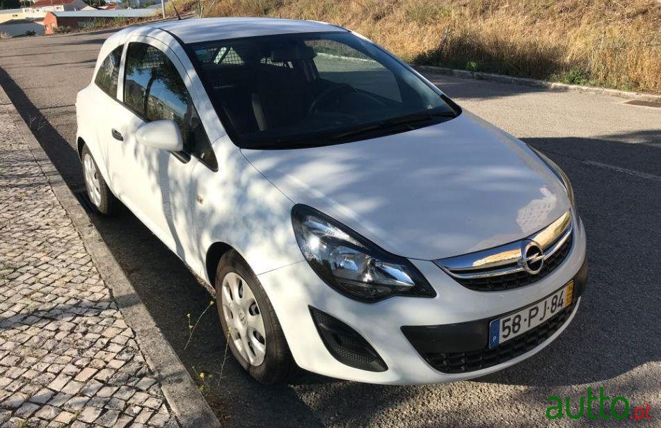 2014' Opel Corsa D Van 1.3 Cdti photo #5