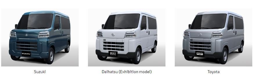 Toyota, Suzuki & Daihatsu Partner On Mini-Commercial Electric Vans