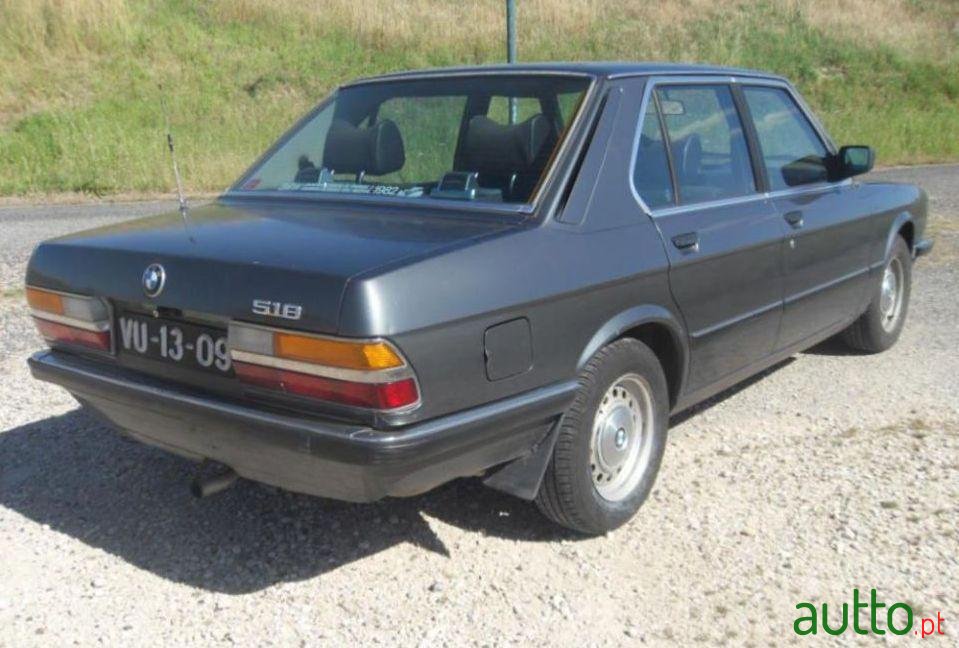 1983' BMW 518 photo #2