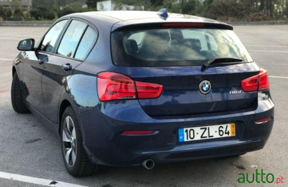 2015' BMW 116 Efficientdynamics photo #2