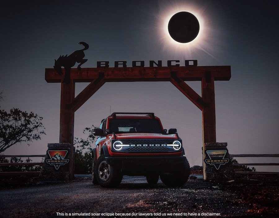 Ford Will Debut A Bronco Raptor Trim Specifcally For This Year's Solar Eclipse