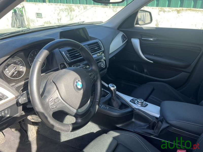2015' BMW 116 photo #6