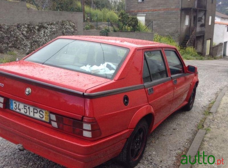 1991' Alfa Romeo 75 2.4 Td photo #4
