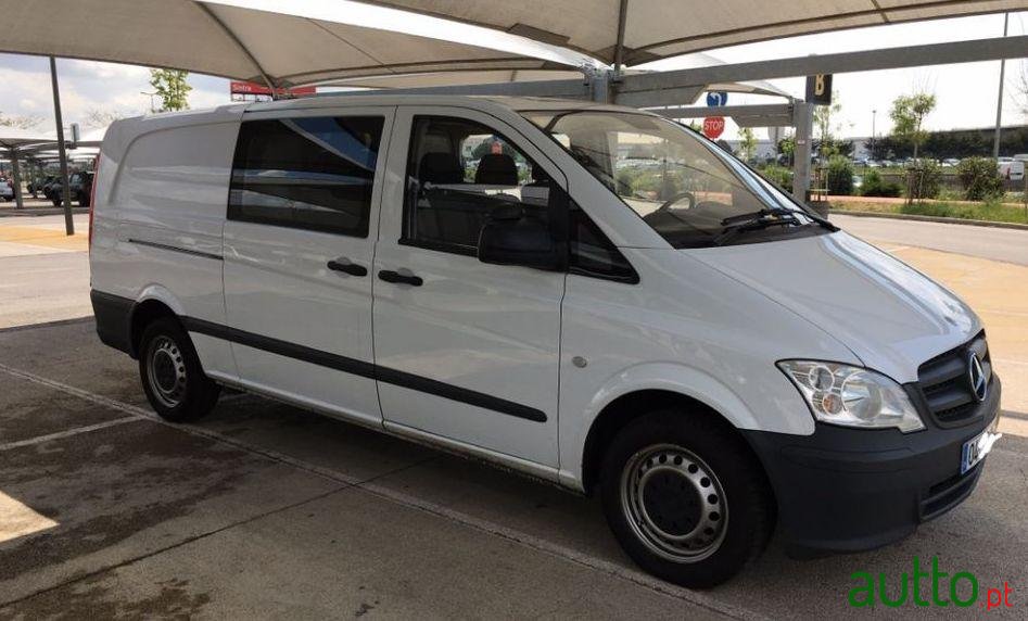 2012' Mercedes-Benz Vito Extra Longe 6 Lugares. photo #1
