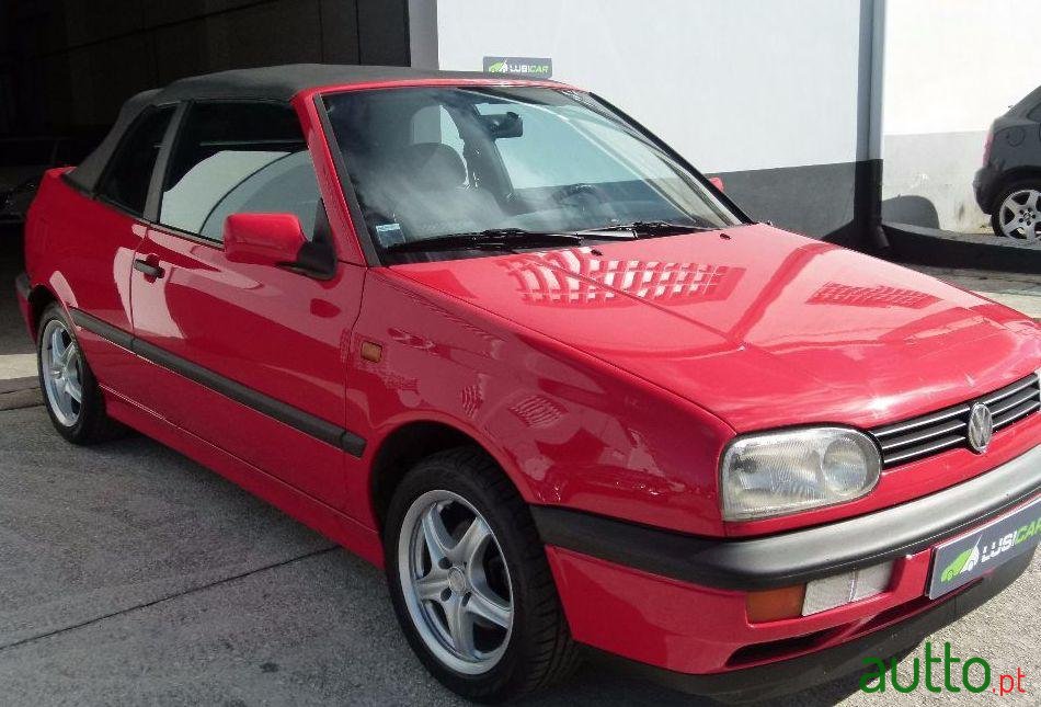 1995' Volkswagen Golf-Cabriolet 1.6 100Cv photo #2