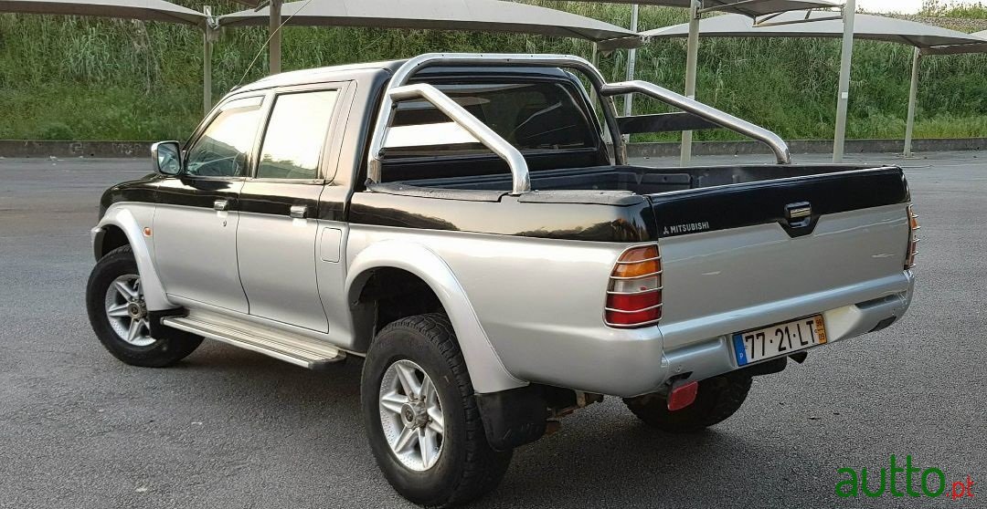 1998' Mitsubishi L 200 2.5 TD 4x4 99 photo #3