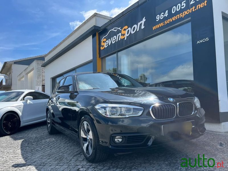 2016' BMW Série 1 D Advantage photo #1