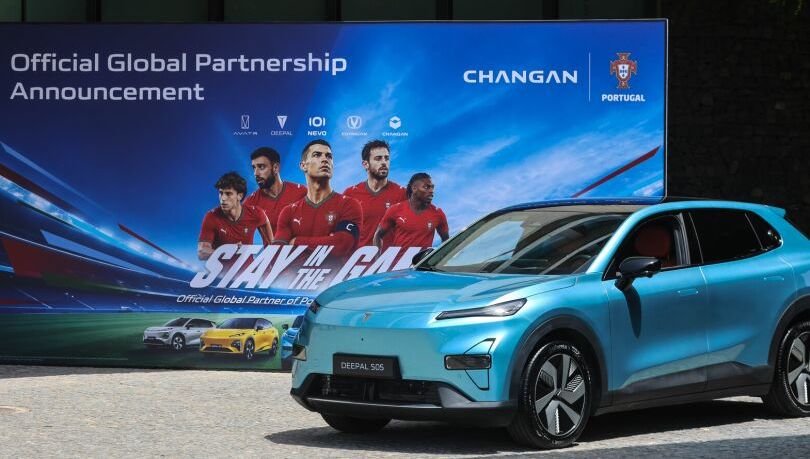 Changan é nova parceira da Seleção Portuguesa de Futebol