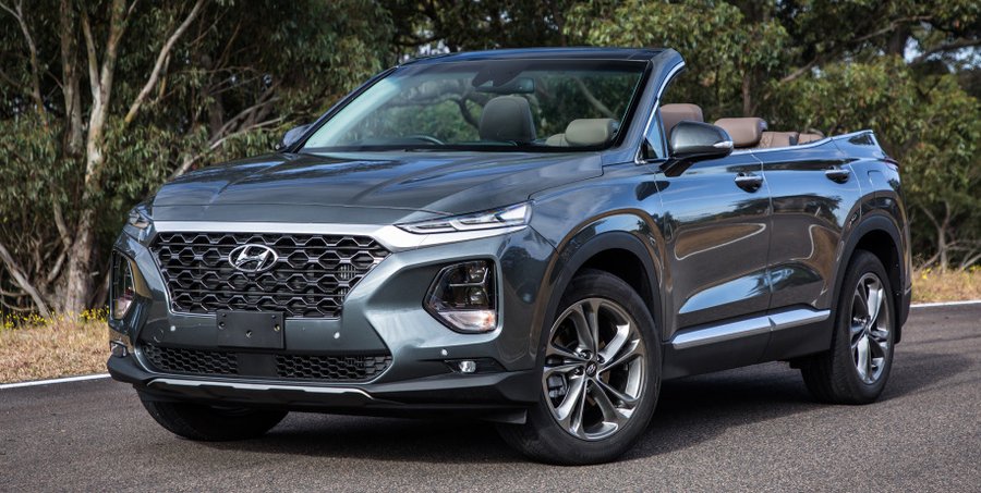 The Ceiling Is the Roof: Hyundai Santa Fe Cabriolet opens a sky of possibilities
