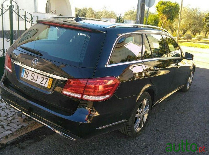 2013' Mercedes-Benz E-220 Avantgard photo #2