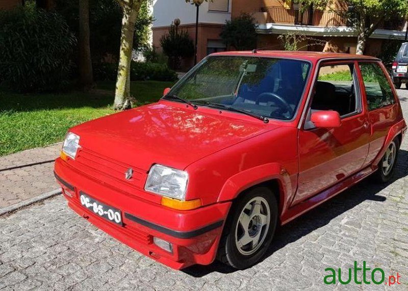 1987' Renault 5 Gt Turbo photo #1