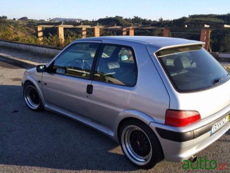 1998' Peugeot 106 1.6 Gti photo #2