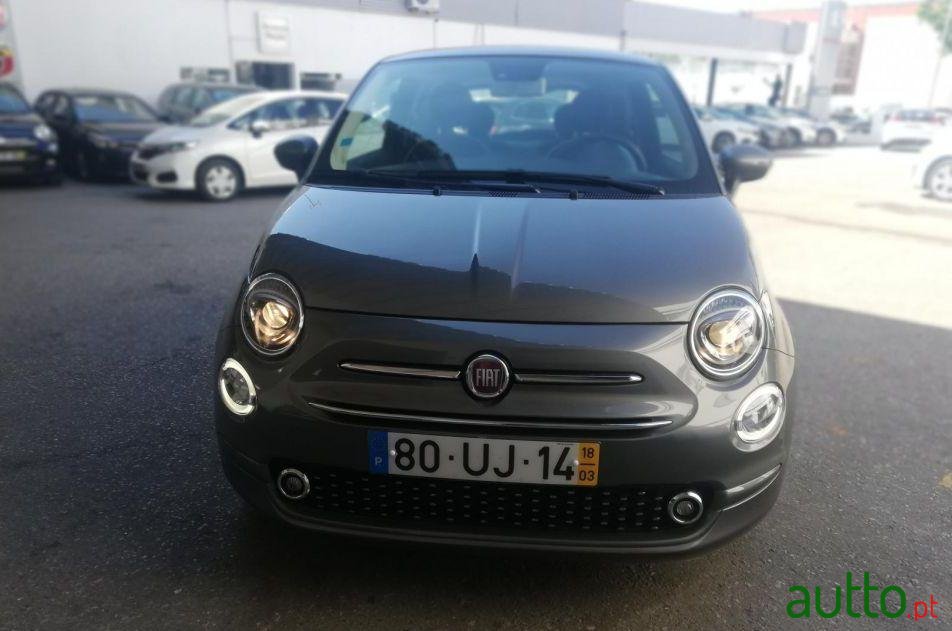 2018' Fiat 500 1.2 Lounge for sale. Beja, Portugal