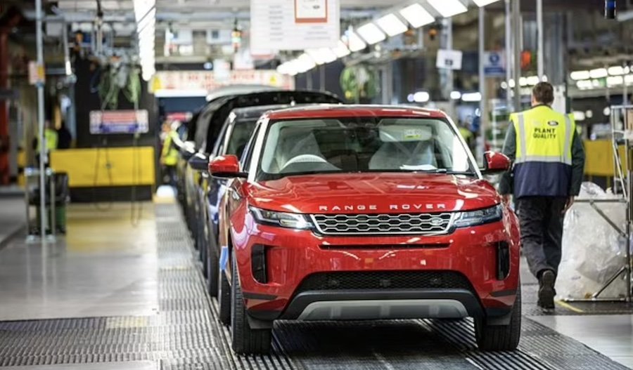 JLR prepares to build first cars since August "in coming days"