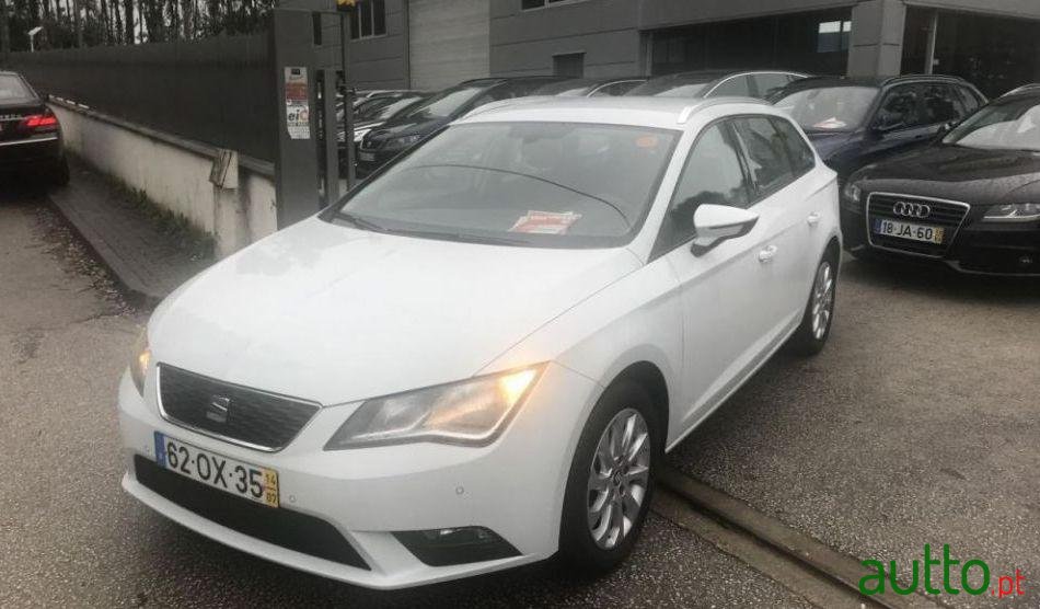 2014' SEAT Leon 1.6 Tdi Ecomotive Style photo #1