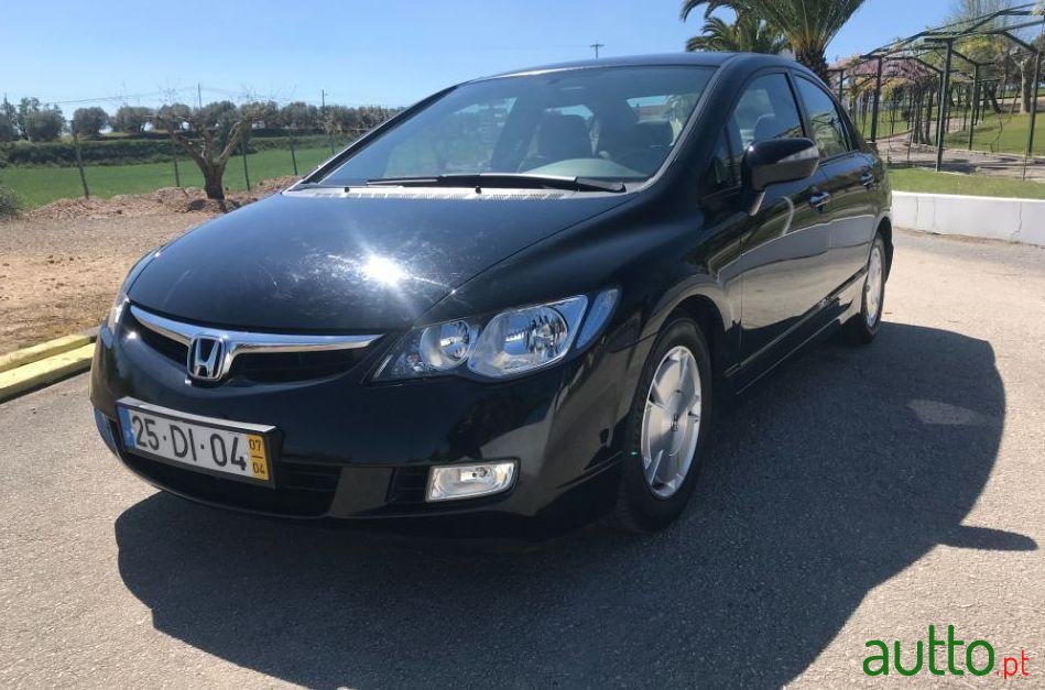 2007' Honda Civic Hydrid 115Cv photo #4