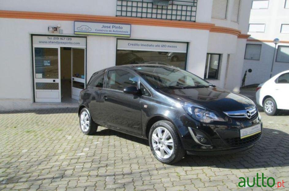 2014' Opel Corsa 1.4 T All Black photo #1