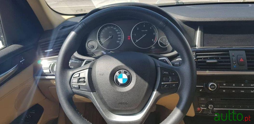 2016' BMW X3 18D Sdrive Xline photo #4