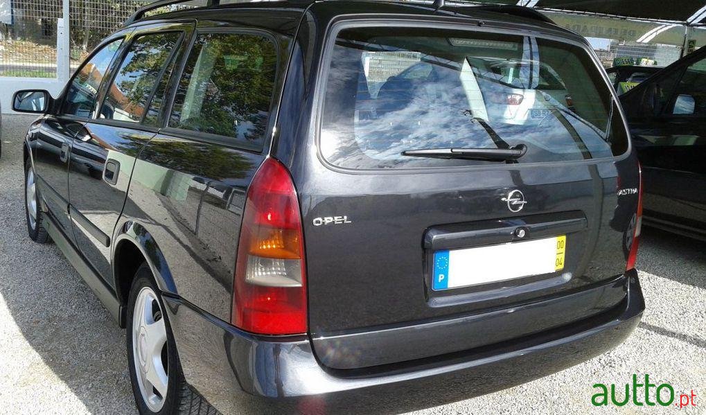 2000' Opel Astra 1.7 DTi Club photo #2