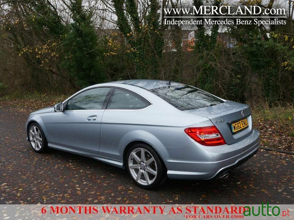 2012' Mercedes-Benz C-Class AMG Sport Blue Efficiency RHD photo #1